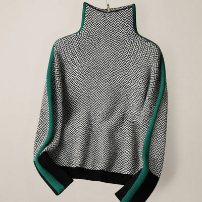 Martina™ | Pullover with High Collar
