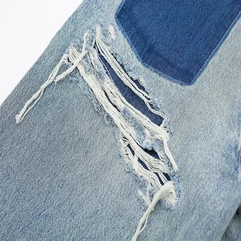 Sisu™ | Jean Patchwork Destroyed
