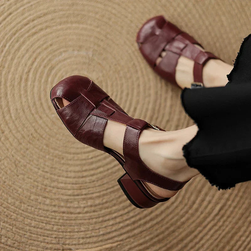 Noora ™| Coralia Chunky Heel Shoes