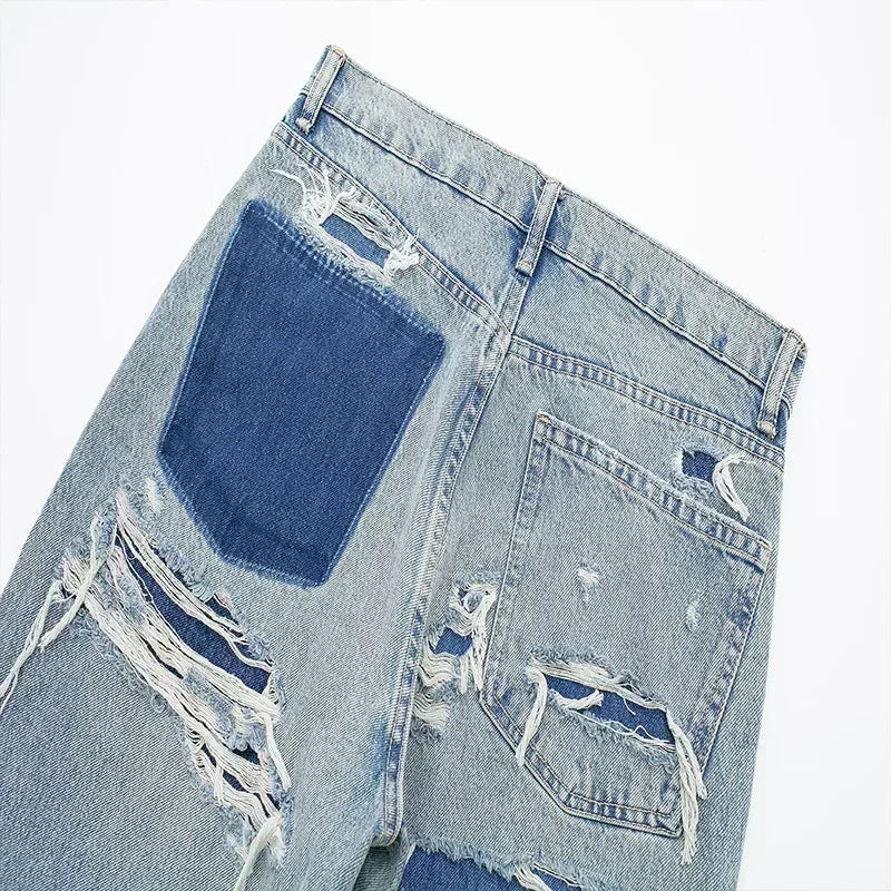 Sisu™ | Jean Patchwork Destroyed
