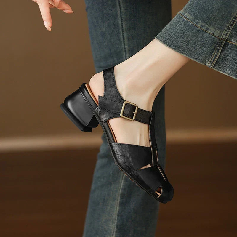Noora ™| Coralia Chunky Heel Shoes
