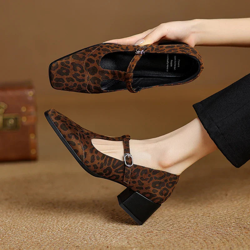 Sisu ™ | Kalvoria Leopard Mary Janes