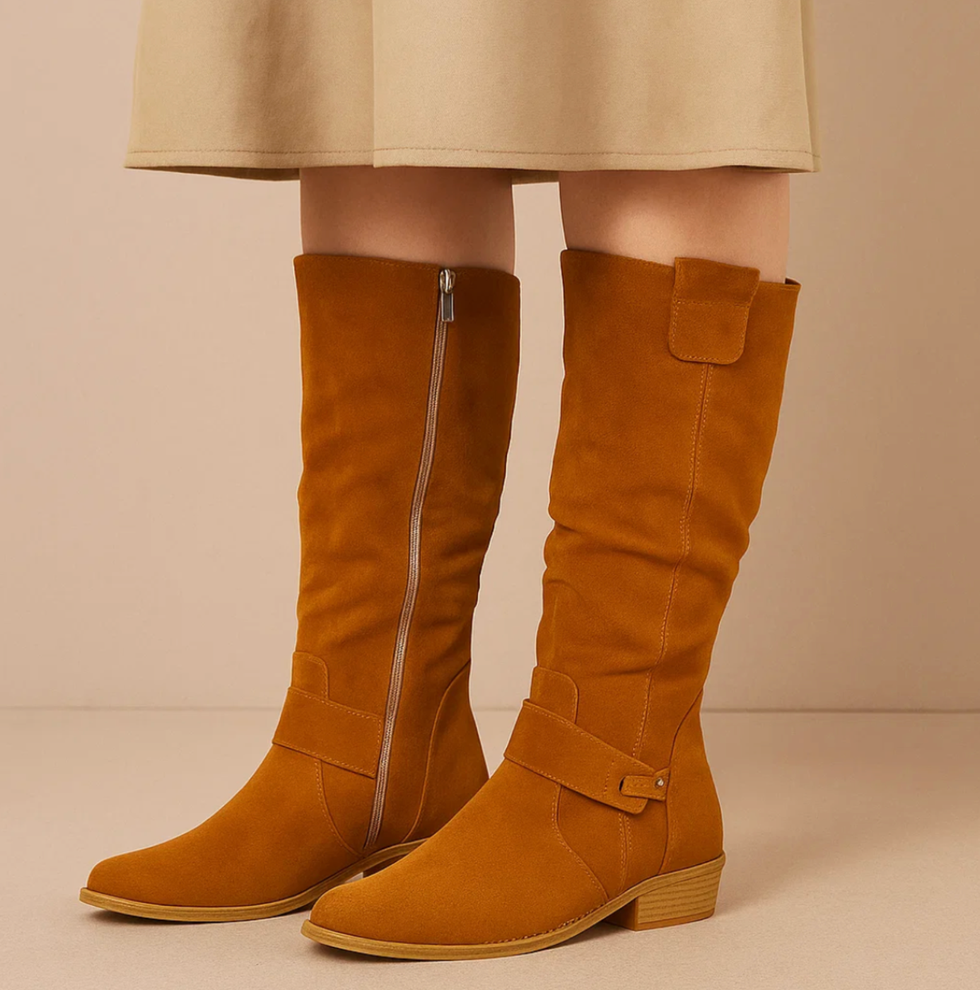 Belle | Elegant Suede Boots
